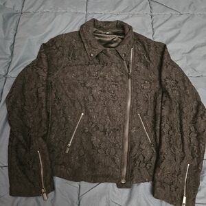 Torrid Black Lace Jacket